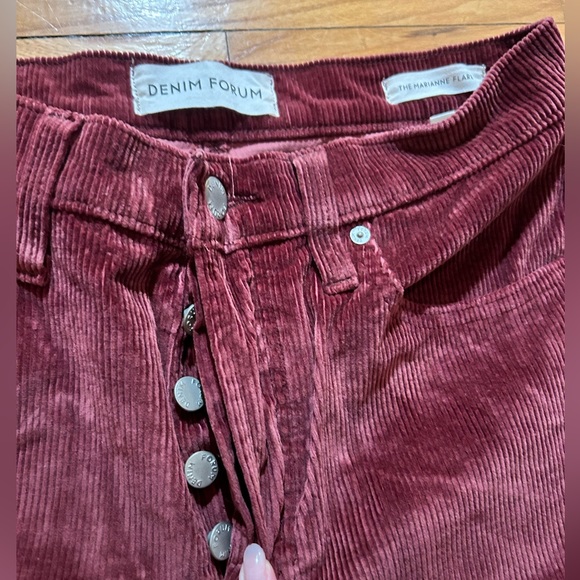 Denim Forum Marianne Flare Corduroy - 28 - Picture 3 of 5